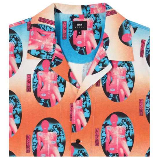 Edwin Ανδρικό πουκάμισο Pinku Sinema SS Shirt